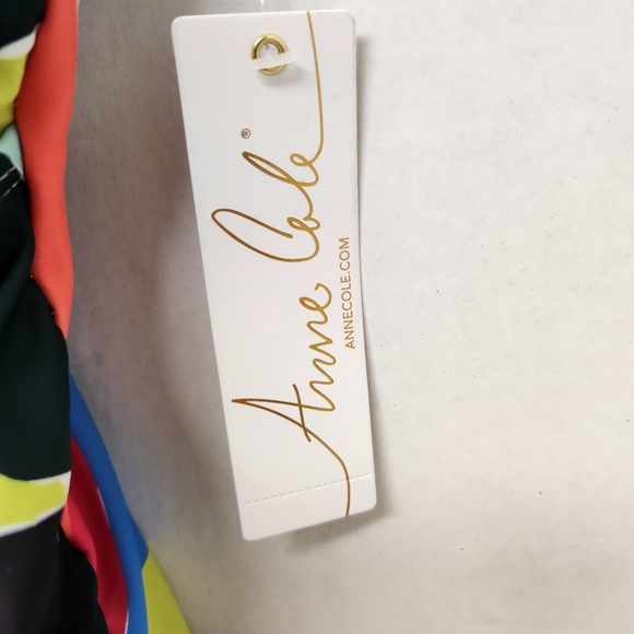 Anne Cole Women's 18W Plus 1pc Swimsuit New - Picture 5 of 10